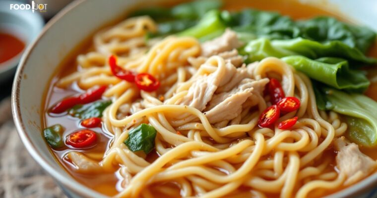 Noodle Soup Recipe | Quick & Flavorful Homemade Delight