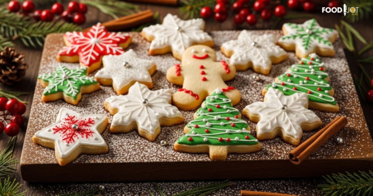 Christmas Cookies! (Vanilla Biscuits/Sugar Cookies)