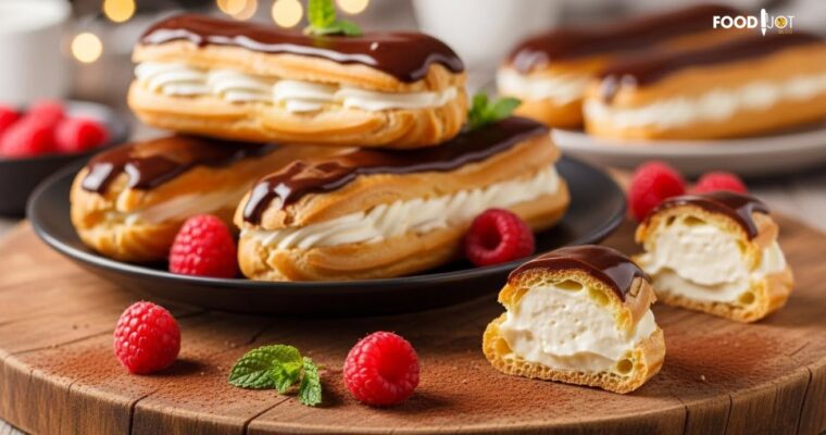 Decadent Homemade Éclairs: A Step-by-Step Guide