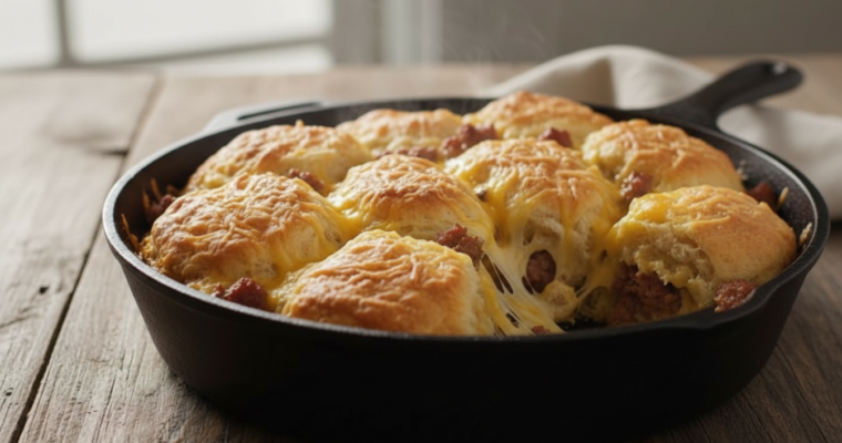 One-Skillet Breakfast Casserole