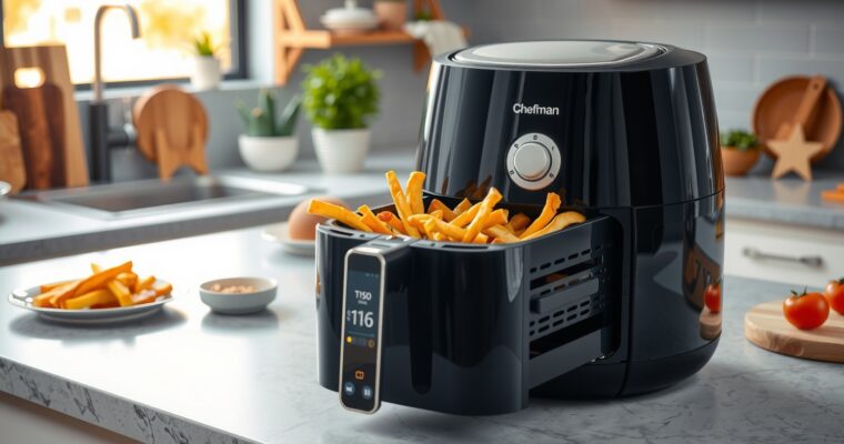 Chefman TurboFry Touch XL 8-Qt Air Fryer Review & Comparison