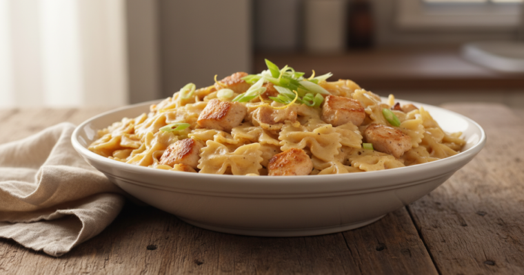 Lemon Pasta with Chicken