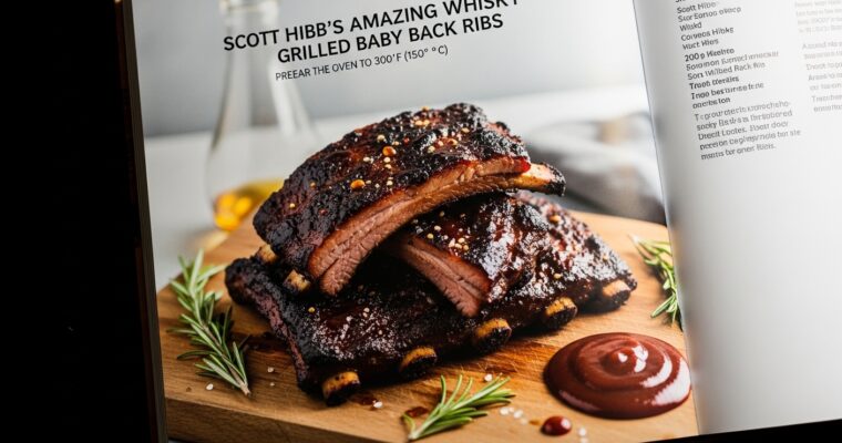 Scott Hibb’s Amazing Whisky Grilled Baby Back Ribs