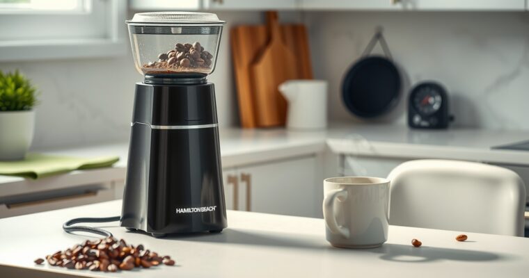 Hamilton Beach Fresh Grind Electric Coffee Grinder Review