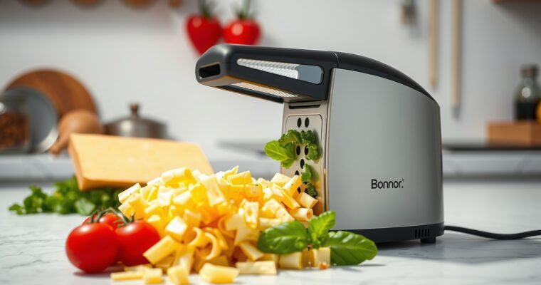 Bonnor Electric Cheese Grater with Salad Shooter Review: Your Ultimate 3-in-1 Kitchen Companion
