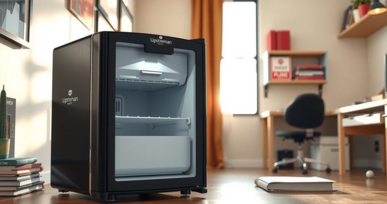 Upstreman 3.2 Cu.Ft Mini Fridge with Freezer Review: Compact Cooling for Any Space